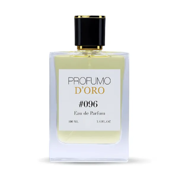 Profumo D’oro #096 – moderner Herrenflakon, Hauptansicht des dynamisch-frischen Eau de Parfum
